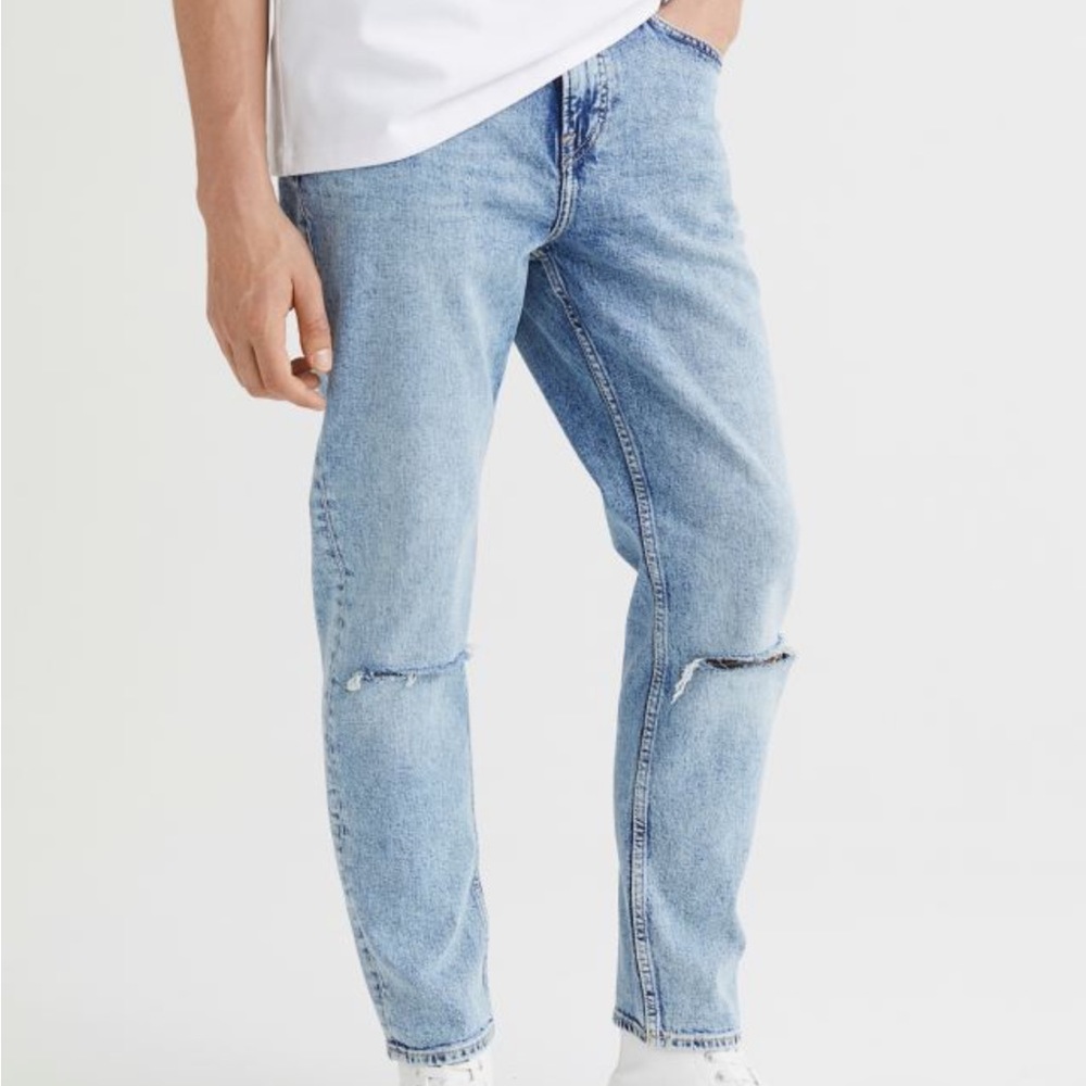 H&M Slim Tapered Cropped Jeans 38x32